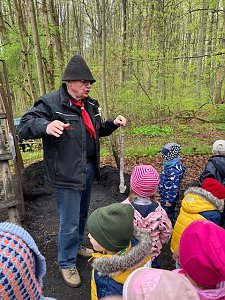 Kindergarten zu Besuch beim K&ouml;hlerverein