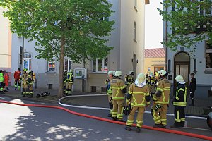 Dachgeschosswohnung ausgebrannt