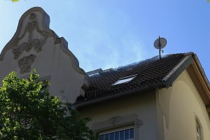 Dachgeschosswohnung ausgebrannt