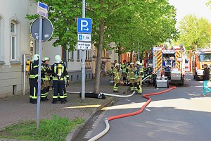 Dachgeschosswohnung ausgebrannt