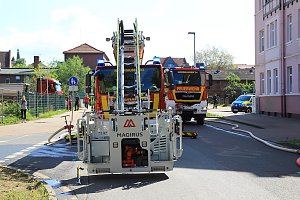 Dachgeschosswohnung ausgebrannt