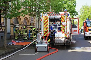 Dachgeschosswohnung ausgebrannt