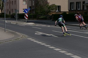 Wettbewerbe im Speedskating mit Nordh&auml;user Familie