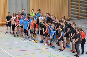 Die Badminton-Sparte des LV Altstadt bei den Bezirksmeisterschaften