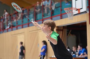 Die Badminton-Sparte des LV Altstadt bei den Bezirksmeisterschaften