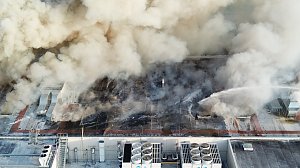 Großbrand bei Panem in Bleicherode