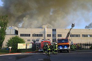 Großbrand bei Panem in Bleicherode
