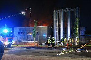 Großbrand bei Panem in Bleicherode