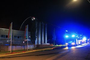 Großbrand bei Panem in Bleicherode