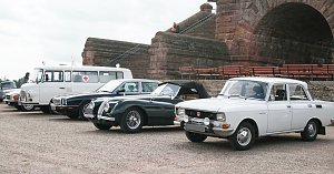 Oldtimer auf Ausfahrt am Kyffh&auml;user
