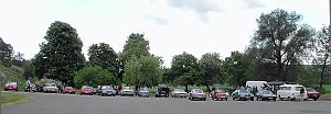 Oldtimer auf Ausfahrt am Kyffh&auml;user