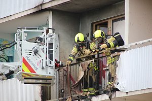 Balkonbrand in Nordhausen