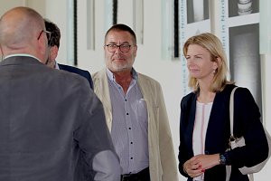 Ausstellungser&ouml;ffnung gestern Nachmittag im Huis de Graise