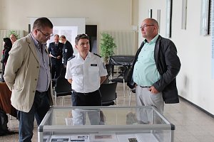 Ausstellungser&ouml;ffnung gestern Nachmittag im Huis de Graise