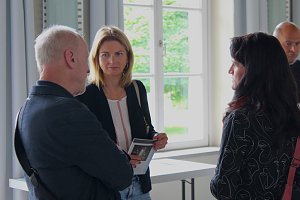 Ausstellungser&ouml;ffnung gestern Nachmittag im Huis de Graise