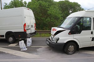 Aufgefahren