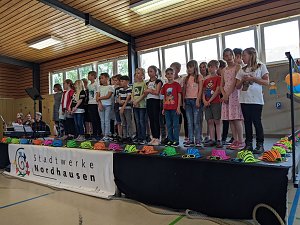 Mit einem bunten Programm wurde "Mr. Chour" verabschiedet