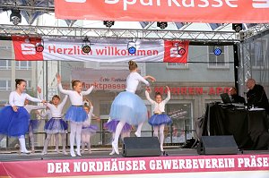 Peter Blei unterwegs auf dem Weinfest