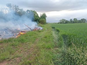 Feuerwehreinsatz bei Schiedungen