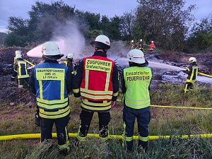 Feuerwehreinsatz bei Schiedungen