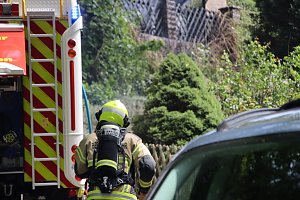 Brand am Park Hohenrode