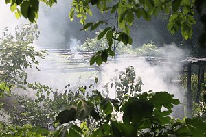 Brand am Park Hohenrode