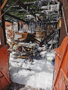 Brand am Park Hohenrode