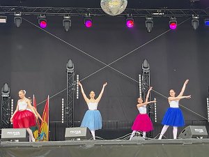 Das Tanzstudio Radeva zeigte auf dem Residenzfest in Sondershausen was seine Eleven können