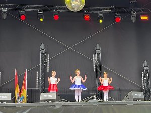 Das Tanzstudio Radeva zeigte auf dem Residenzfest in Sondershausen was seine Eleven können
