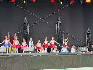 Das Tanzstudio Radeva zeigte auf dem Residenzfest in Sondershausen was seine Eleven können