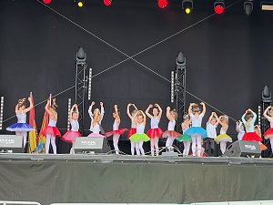 Das Tanzstudio Radeva zeigte auf dem Residenzfest in Sondershausen was seine Eleven können