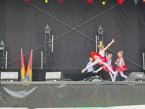 Das Tanzstudio Radeva zeigte auf dem Residenzfest in Sondershausen was seine Eleven können