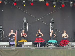 Das Tanzstudio Radeva zeigte auf dem Residenzfest in Sondershausen was seine Eleven können