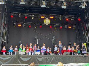 Das Tanzstudio Radeva zeigte auf dem Residenzfest in Sondershausen was seine Eleven können