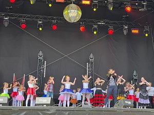 Das Tanzstudio Radeva zeigte auf dem Residenzfest in Sondershausen was seine Eleven können