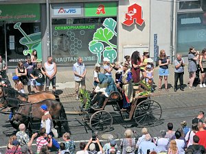 Festumzug zur 1095-Jahrfeier der Stadt Nordhausen