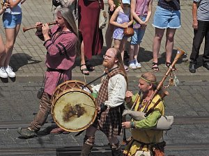 Festumzug zur 1095-Jahrfeier der Stadt Nordhausen