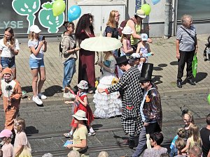 Festumzug zur 1095-Jahrfeier der Stadt Nordhausen