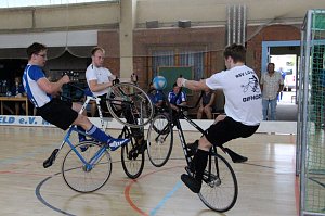 Der S&uuml;dharz-Cup der Radballer bleibt in Ilfeld