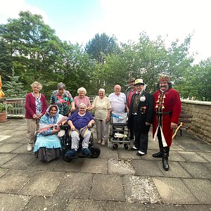 Die Rolandgruppe zu Besuch im DRK Pflegeheim in Nordhausen Nord