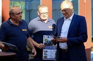 Verleihung der Ehrenplaketten des Landkreises Nordhausen 2022 in der Kalkh&uuml;tte in Urbach