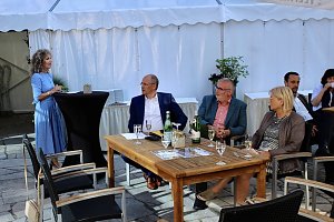 Verleihung der Ehrenplaketten des Landkreises Nordhausen 2022 in der Kalkh&uuml;tte in Urbach