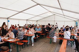 Das Sommerfest des S&uuml;dharz-Klinikums fand heute zum ersten mal seit zwei Jahren wieder statt