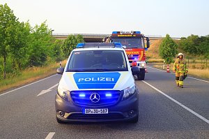Schwerer Unfall nahe Sundhausen