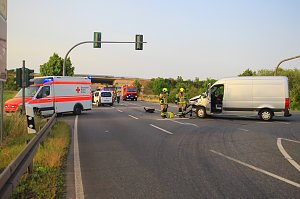 Schwerer Unfall nahe Sundhausen