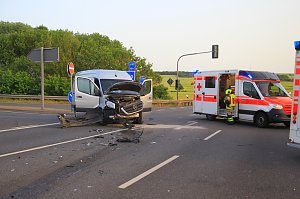 Schwerer Unfall nahe Sundhausen