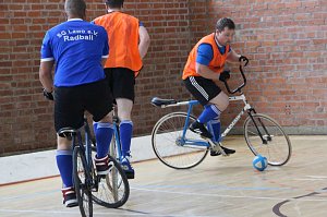 Die Ilfelder Radballer kämpfen weiter um den Aufstieg
