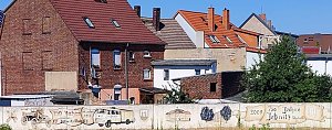 Peter Blei unterwegs in Jeßnitz