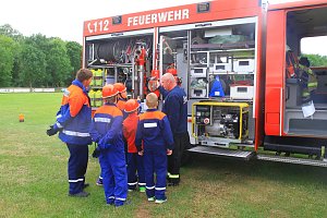 Gemeinsamer Aktionstag der Jugendfeuerwehren Bielen und Mitte