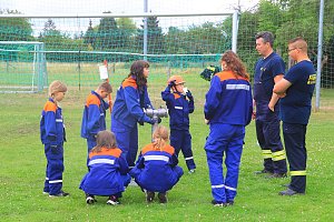 Gemeinsamer Aktionstag der Jugendfeuerwehren Bielen und Mitte